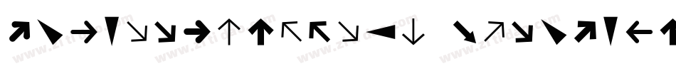 SuRealDingbats-VolumeOne字体转换