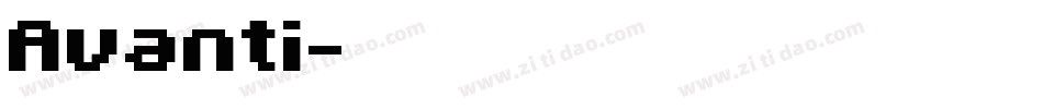 Avanti字体转换