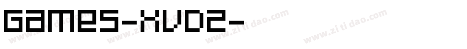 Games-XvD2字体转换