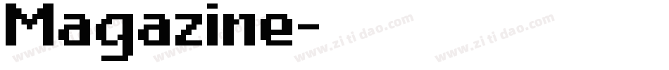 Magazine字体转换