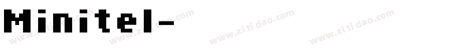 Minitel字体转换