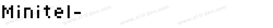 Minitel字体转换