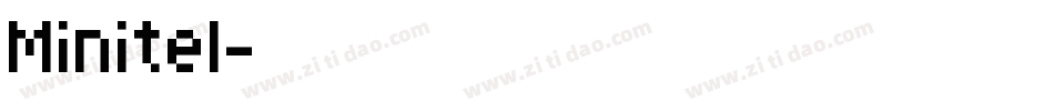 Minitel字体转换