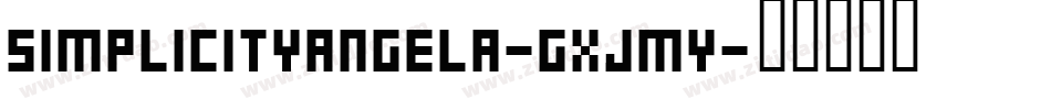 SimplicityAngela-gxjmY字体转换