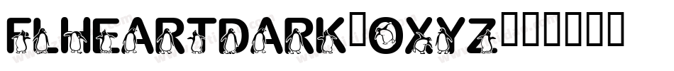FlHeartDark-oxyz字体转换