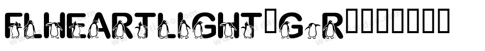 FlHeartLight-g2R6字体转换