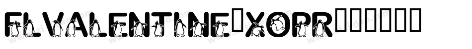 FlValentine-xoPR字体转换