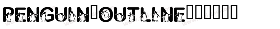 Penguin-Outline字体转换