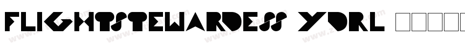 FlightStewardess-YdrL字体转换