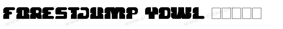 ForestJump-YdwL字体转换