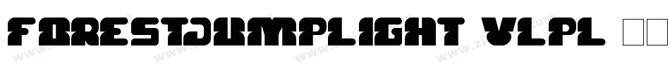 ForestJumpLight-vLPL字体转换