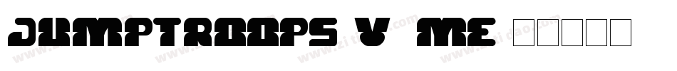 Jumptroops-v6mE字体转换