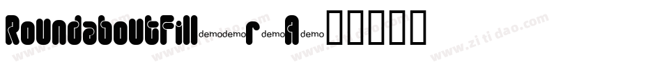 RoundaboutFill-6r4A字体转换 RoundaboutFill-6r4A字体转换