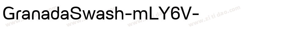 GranadaSwash-mLY6V字体转换