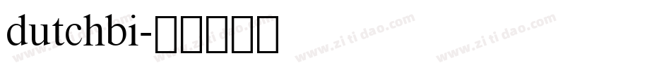 dutchbi字体转换