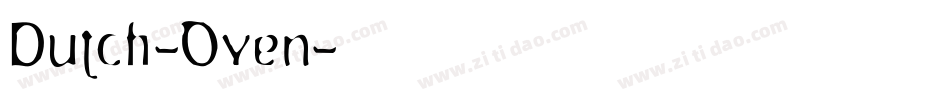 Dutch-Oven字体转换