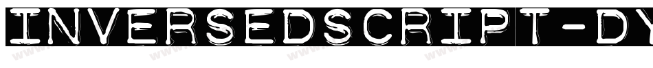 InversedScript-DYnR字体转换