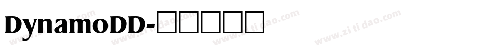 DynamoDD字体转换