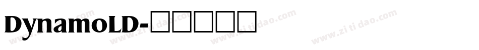 DynamoLD字体转换