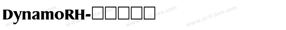 DynamoRH字体转换