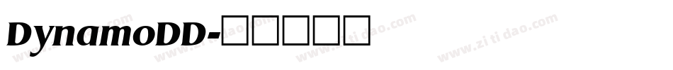 DynamoDD字体转换