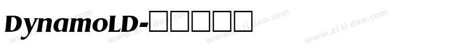 DynamoLD字体转换