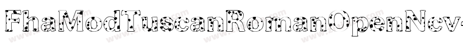 FhaModTuscanRomanOpenNcv-AW37字体转换