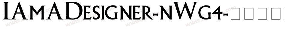 IAmADesigner-nWg4字体转换