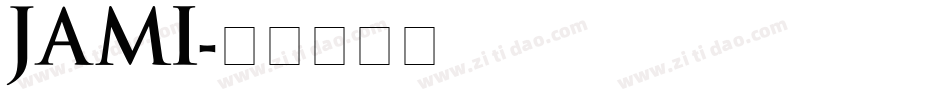 JAMI字体转换