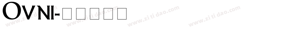Ovni字体转换