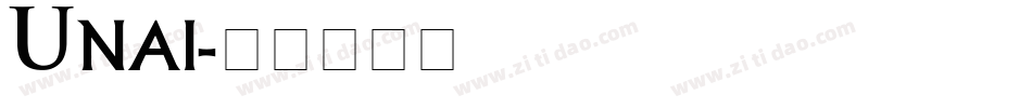 Unai字体转换