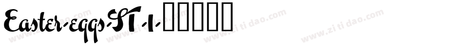 Easter-eggs-ST-1字体转换