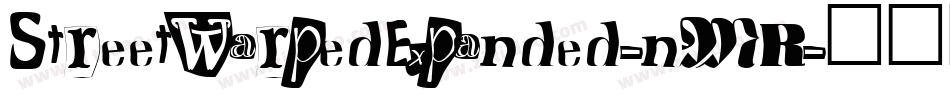 StreetWarpedExpanded-nMR字体转换