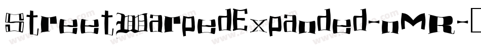 StreetWarpedExpanded-nMR字体转换
