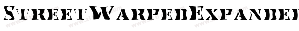 StreetWarpedExpanded-nMR字体转换