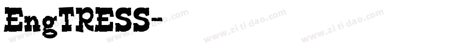 EngTRESS字体转换