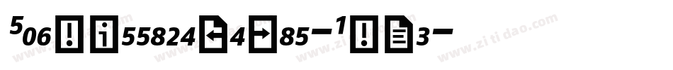 FagoOfficeSerif-Bold字体转换