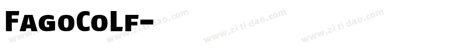 FagoCoLf字体转换