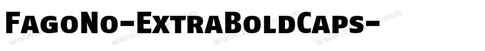 FagoNo-ExtraBoldCaps字体转换