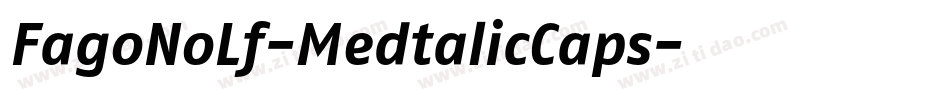 FagoNoLf-MedtalicCaps字体转换