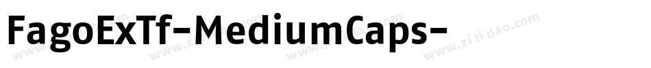 FagoExTf-MediumCaps字体转换