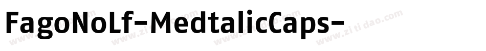 FagoNoLf-MedtalicCaps字体转换