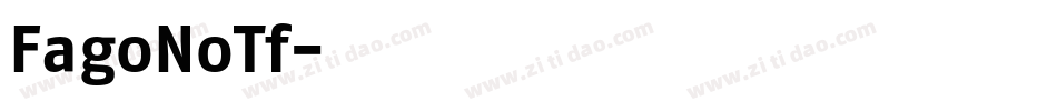 FagoNoTf字体转换