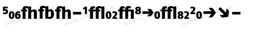 FagoNo-BlackItalicCaps字体转换