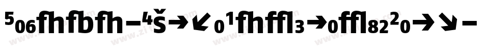 FagoNo-ExtraBoldtalicCaps字体转换
