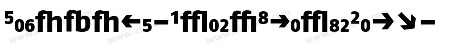 FagoNoTf-BlackItalicCaps字体转换