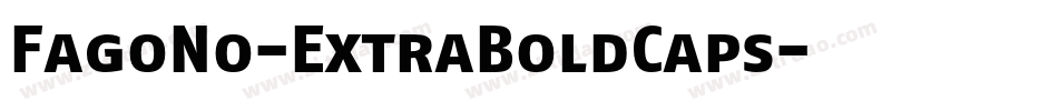 FagoNo-ExtraBoldCaps字体转换