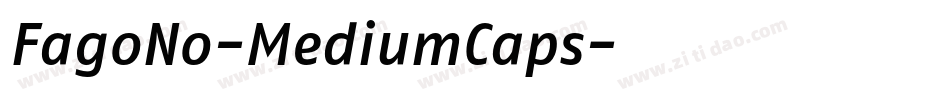 FagoNo-MediumCaps字体转换