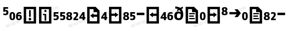 FagoOfficeSerif-RegularItalic字体转换
