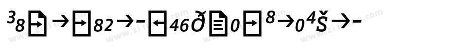 District-RegularItaExp字体转换